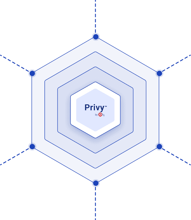 Privy core privacy outcomes radar chart